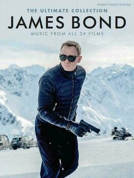 Noder til klaverer James Bond Music From all 24 Films Piano Musik bog - 1