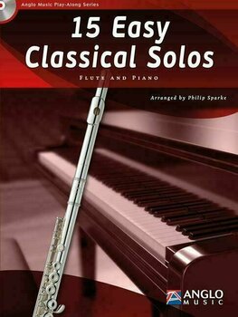 Notas Hal Leonard 15 Easy Classical Solos Flute and Piano - 1