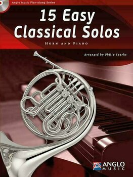 Notas Hal Leonard 15 Easy Classical Solos Horn and Piano - 1