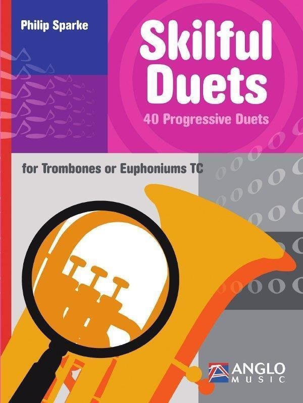 Нотни листи за духови инструменти Hal Leonard Skilful Duets Bb Trombone / Euphonium Еуфоний-Тромбон