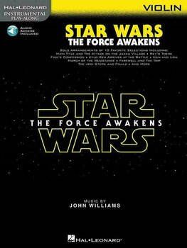 Nuty na instrumenty smyczkowe Star Wars The Force Awakens (Violin) Nuty (Jak nowe) - 1