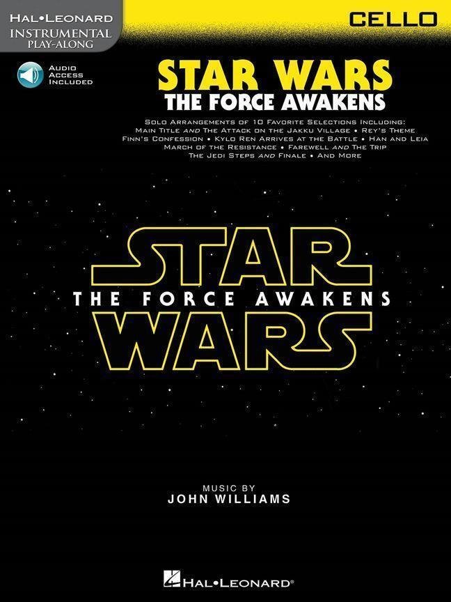 Noty pre sláčikové nástroje Star Wars The Force Awakens (Cello) Noty