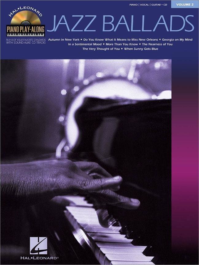 Notas Hal Leonard Jazz Ballads Piano, Vocal and Guitar