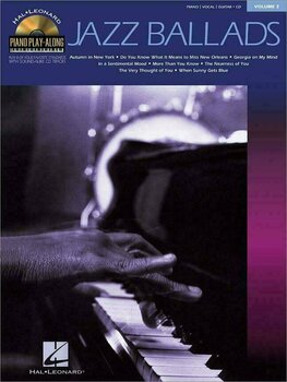 Note Hal Leonard Jazz Ballads Piano, Vocal and Guitar - 1