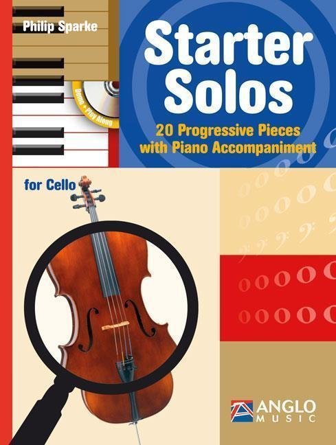 Noty pre sláčikové nástroje Hal Leonard Starter Solos Violoncello and Piano