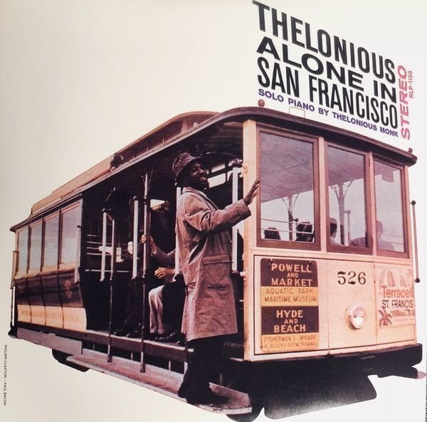 Płyta winylowa Thelonious Monk - Thelonious Alone In San Francisco (LP)