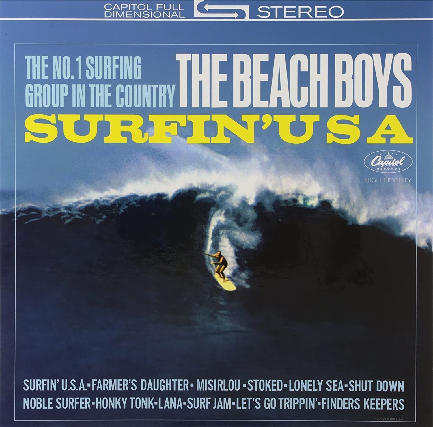 Disque vinyle The Beach Boys - Surfin' USA (LP)