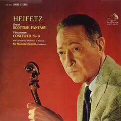 Płyta winylowa Sir Malcolm Sargent - Bruch: Scottish Fantasy/Vieuxtemps: Concerto No. 5/ Heifetz (LP)