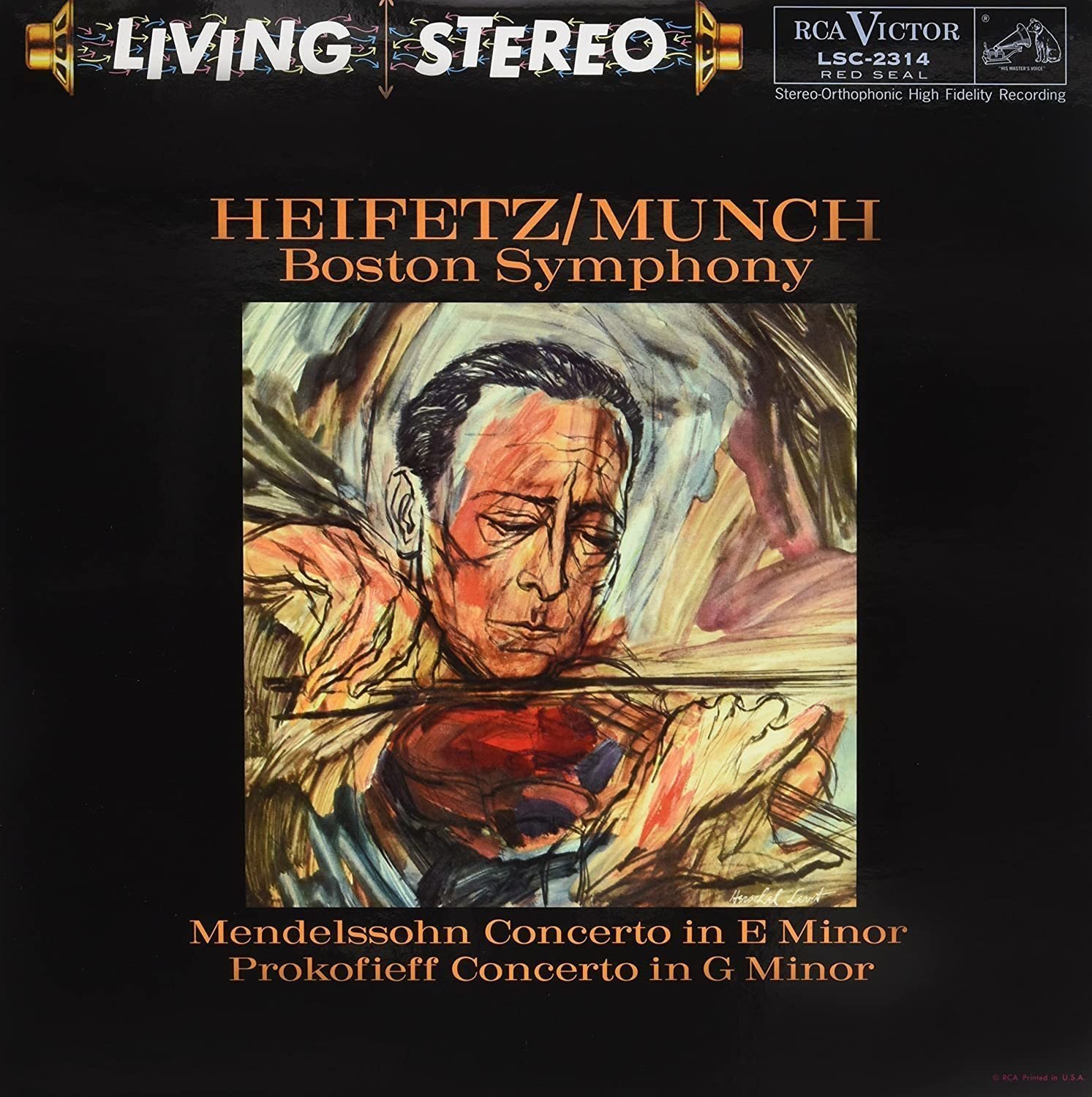 LP plošča Charles Munch - Mendelssohn: Concerto in E Minor/Prokofiev: Concerto No. 2 in G Minor (LP)