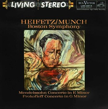 Vinyl Record Charles Munch - Mendelssohn: Concerto in E Minor/Prokofiev: Concerto No. 2 in G Minor (LP) - 1