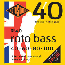 Struny do gitary basowej Rotosound RB40