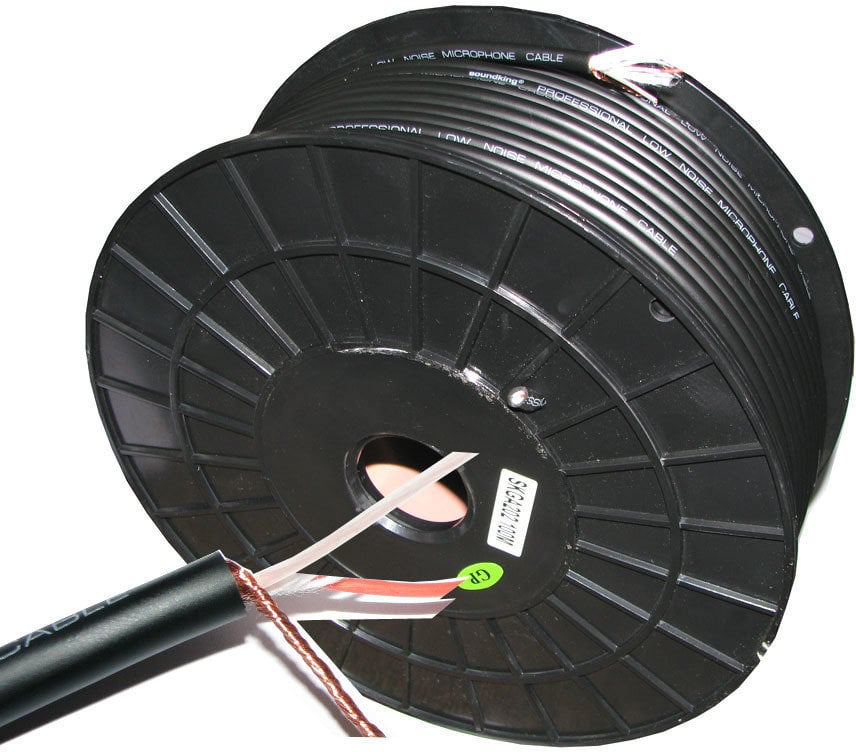 Symetrický mikrofónový kábel, metráž Soundking GA 202