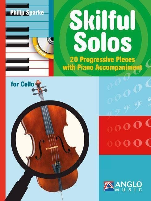 Music sheet for strings Hal Leonard Skilful Solos Violoncello and Piano