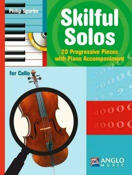Partitions pour cordes Hal Leonard Skilful Solos Violoncello and Piano - 1