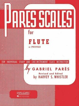 Partituri pentru instrumente de suflat Hal Leonard Rubank Pares Scales Flute / Piccolo - 1