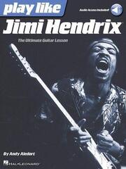 Nuty Hal Leonard Play like Jimi Hendrix Guitar [TAB] Nuty