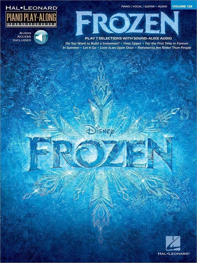 Nuty na instrumenty klawiszowe Disney Frozen Piano Play-Along Volume 128