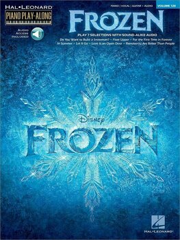Nuotit pianoille Disney Frozen Piano Play-Along Volume 128 - 1