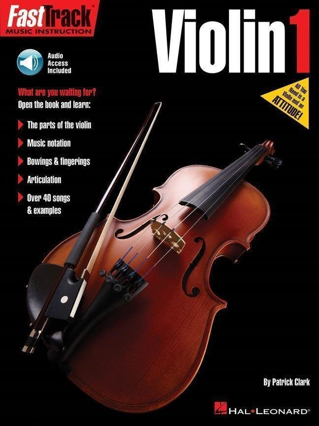 Noty pre sláčikové nástroje Hal Leonard FastTrack - Violin Method 1 Violin