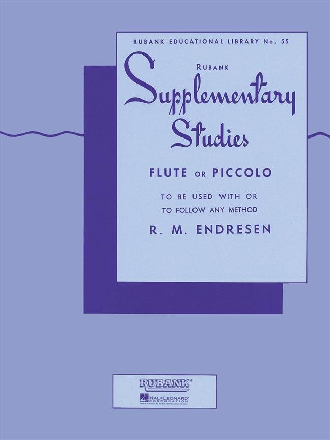 Noty pro dechové nástroje Hal Leonard Rubank Supplementary Studies Flute