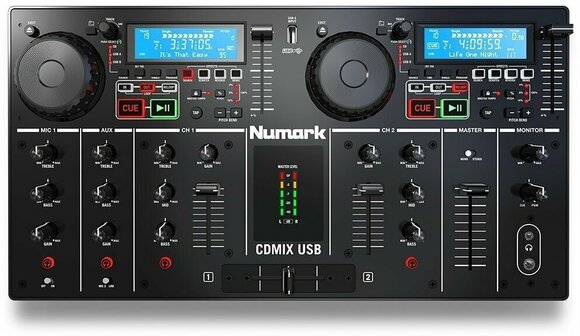 Contrôleur DJ Numark CDMIXUSB - 1