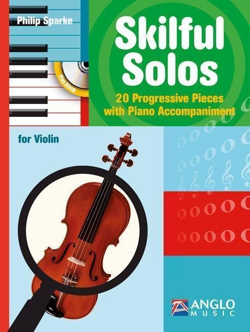 Folha de música para cordas Hal Leonard Skilful Solos Violin and Piano