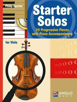 Noty pro smyčcové nástroje Hal Leonard Starter Solos Viola and Piano - 1