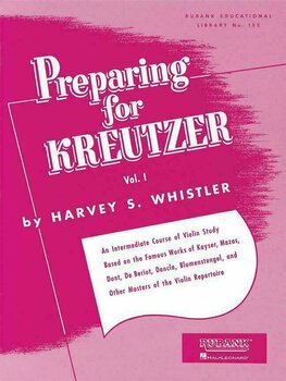 Nuotit jousisoittimille Hal Leonard Preparing for Kreutzer Vol. 1 - 1