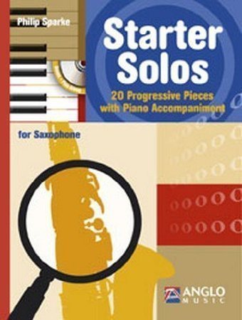 Nodeblad til blæseinstrumenter Hal Leonard Starter Solos Alto Saxophone