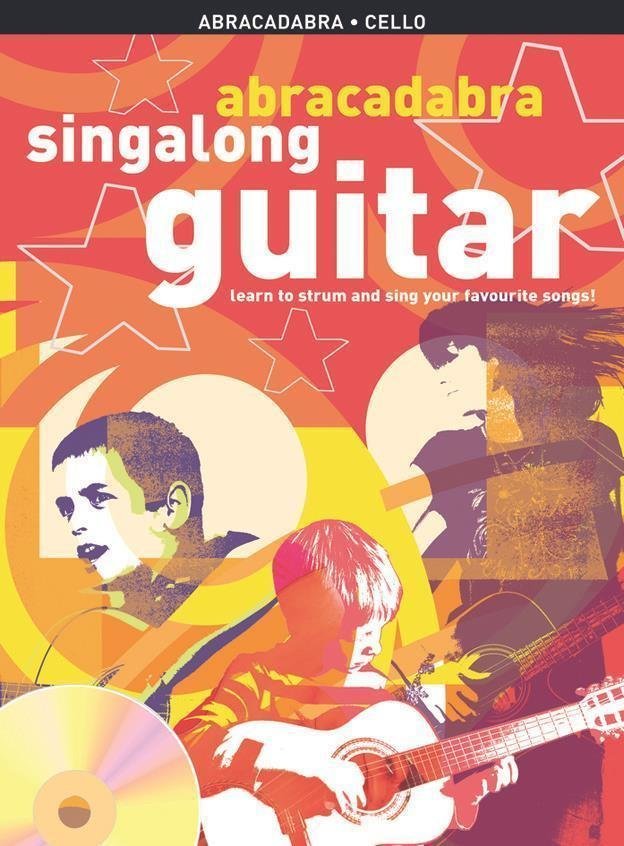 Noder til guitarer og basguitarer Hal Leonard Abracadabra Singalong Guitar