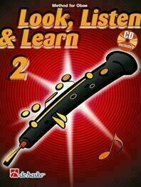Nodeblad til blæseinstrumenter Hal Leonard Look, Listen & Learn 2 Oboe - 1