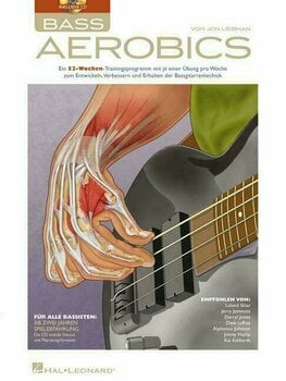 Notas Hal Leonard Bass Aerobics Book with CD - 1