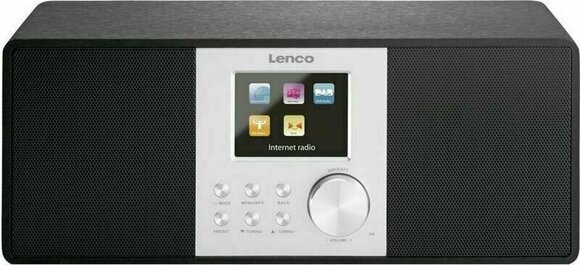 Επιτραπέζια Συσκευή Αναπαραγωγής Μουσικής Lenco DIR-200 Μαύρο - 1