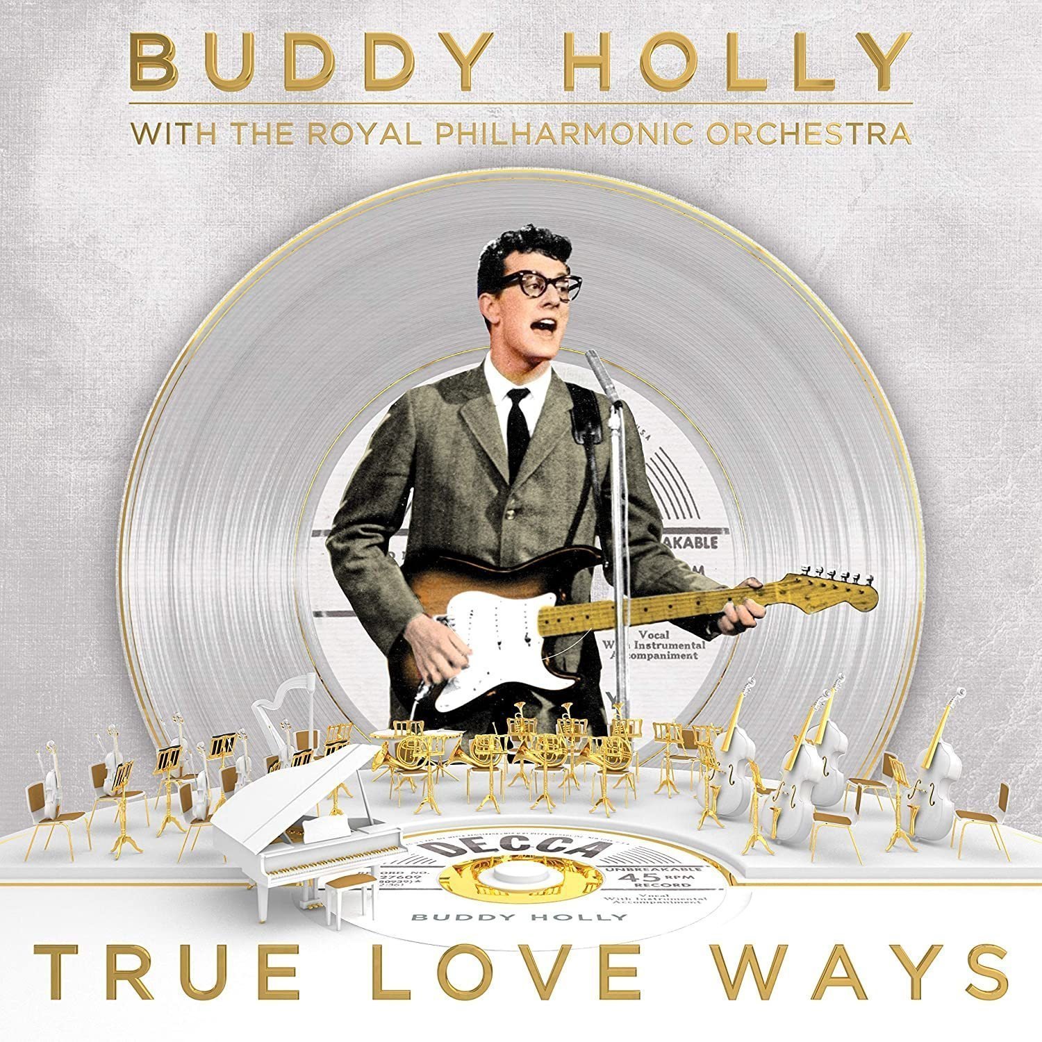Vinylskiva Buddy Holly - True Love Ways (LP)