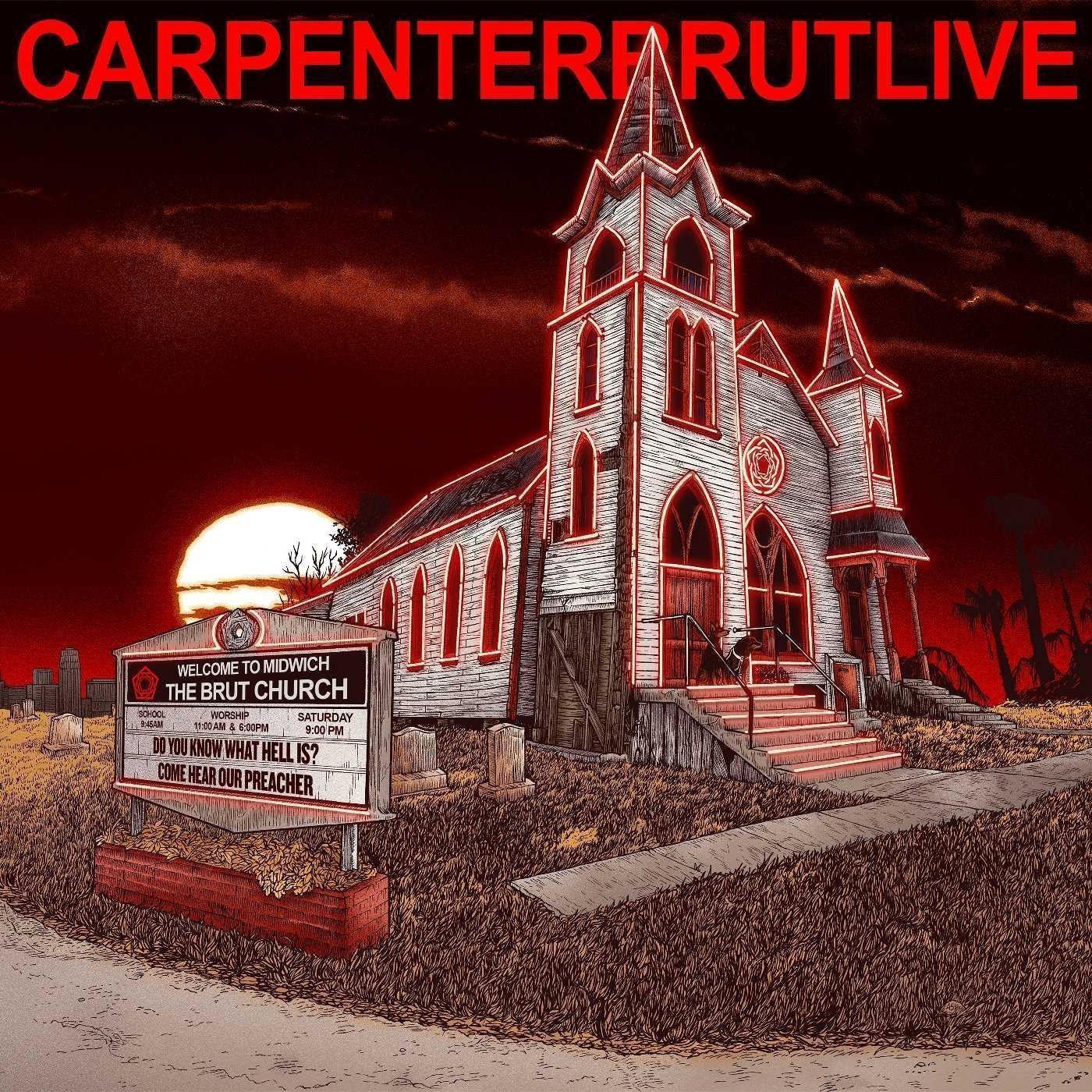 Vinyl Record Carpenter Brut - Carpenterbrutlive (2 LP)