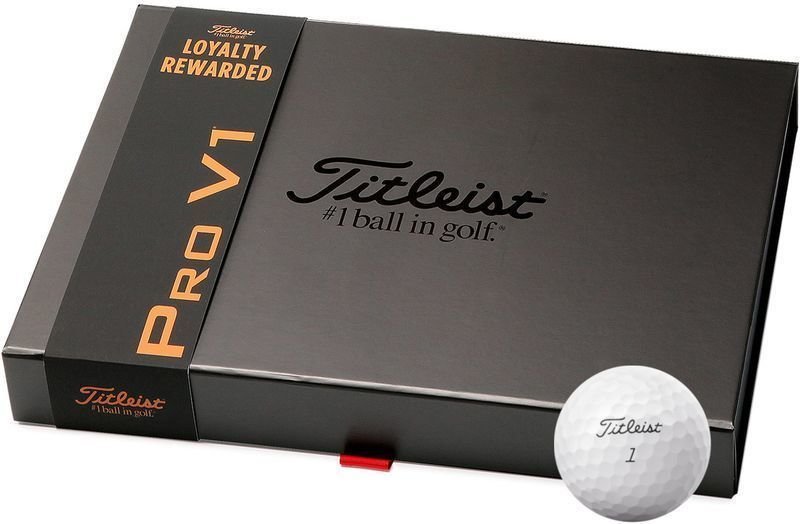 Nova loptica za golf Titleist Pro V1 2020 Loyalty Rewarded