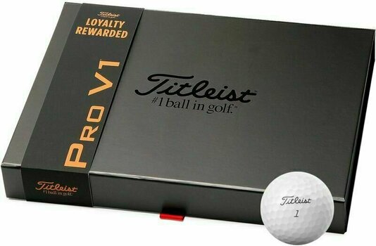 Golf žogice Titleist Pro V1 2020 Loyalty Rewarded - 1