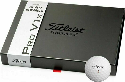 Нова топка за голф Titleist Pro V1x 2020 Loyalty Rewarded - 1