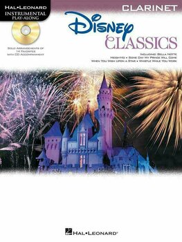 Nuotit puhallinsoittimille Disney Disney Classics Clarinet - 1