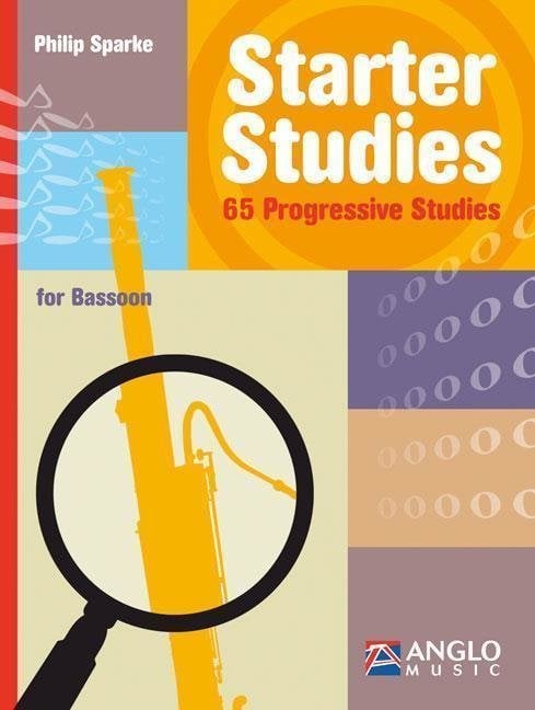 Partitura para instrumentos de sopro Hal Leonard Starter Studies Bassoon Livro de música
