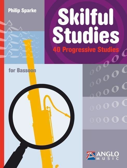 Music sheet for wind instruments Hal Leonard Skilful Studies Bassoon Music Book