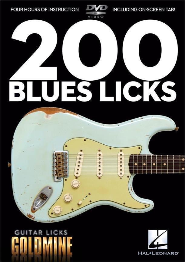 Levně Hal Leonard 200 Blues Licks Guitar Noty
