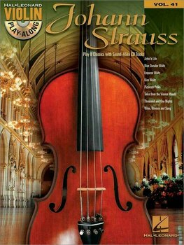 Music sheet for strings Johann Strauss Violin Music Book - 1