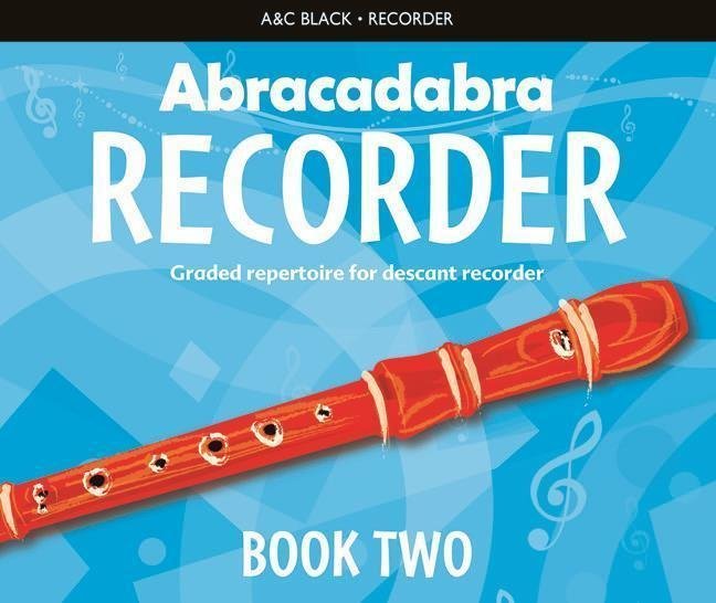 Note za puhačke instrumente Hal Leonard Abracadabra Recorder Book 2