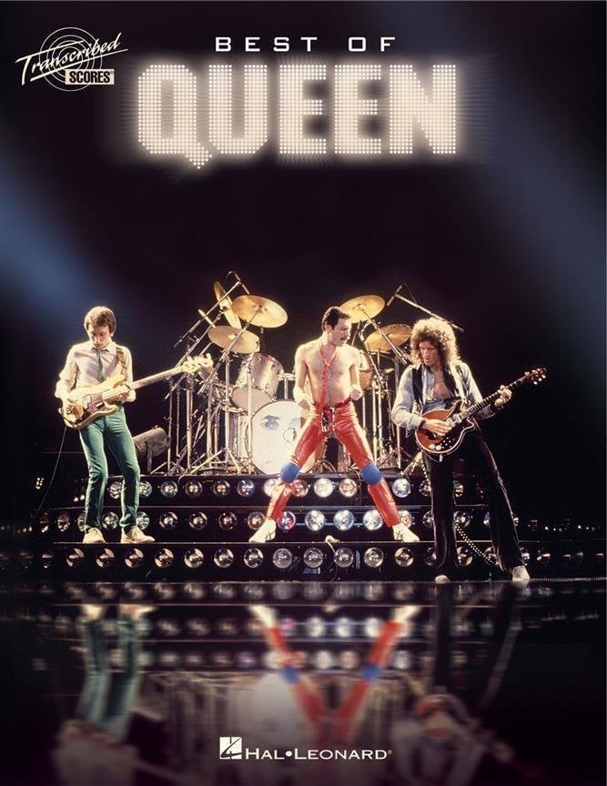 Partitura para guitarras e baixos Hal Leonard Best Of Queen Guitar Livro de música