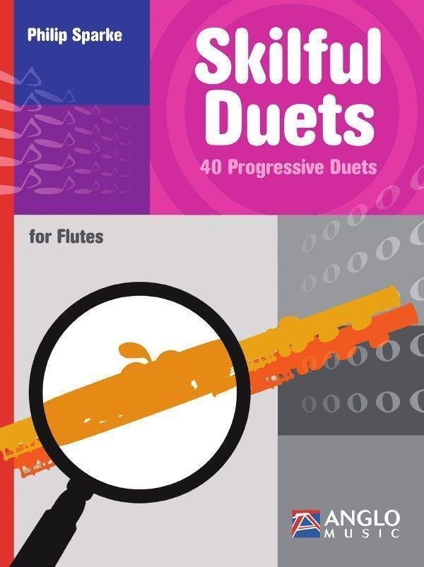 Noty pro dechové nástroje Hal Leonard Skilful Duets Flute