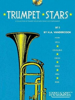Noty pro dechové nástroje Hal Leonard Trumpet Stars Set 2 - 1