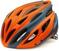 Cyklistická helma Briko Kiso Blue/Orange M Cyklistická helma