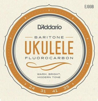 Struny do baryton ukulele D'Addario EJ99B - 1