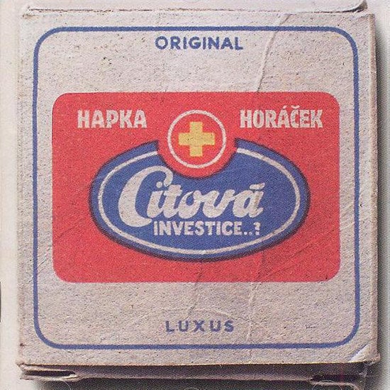 Vinylskiva Hapka & Horáček - Citová Investice (LP)